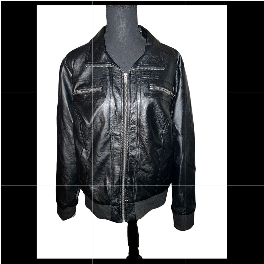 Torrid Faux Leather Jacket Size 1